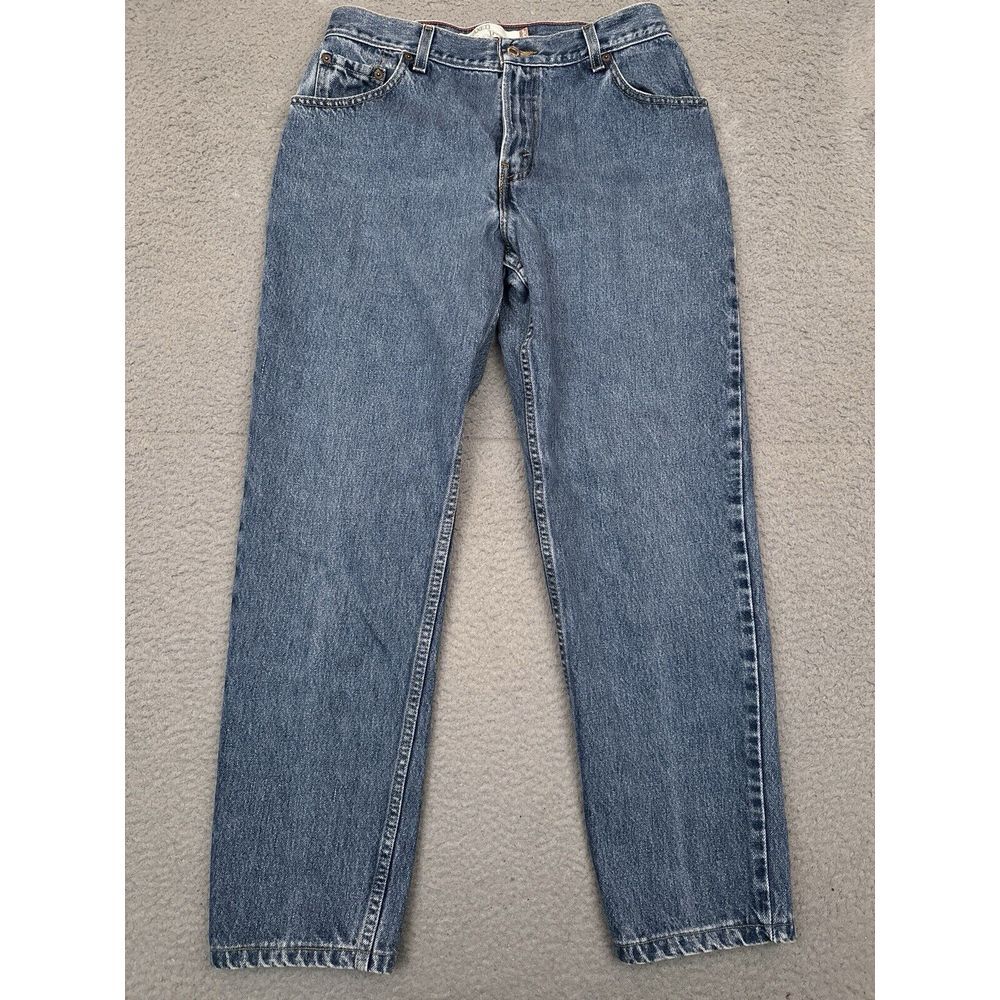 Vintage Y2K Levi's 550 Jeans Women's 12 Misses Relaxed Fit Tapered Leg Mom